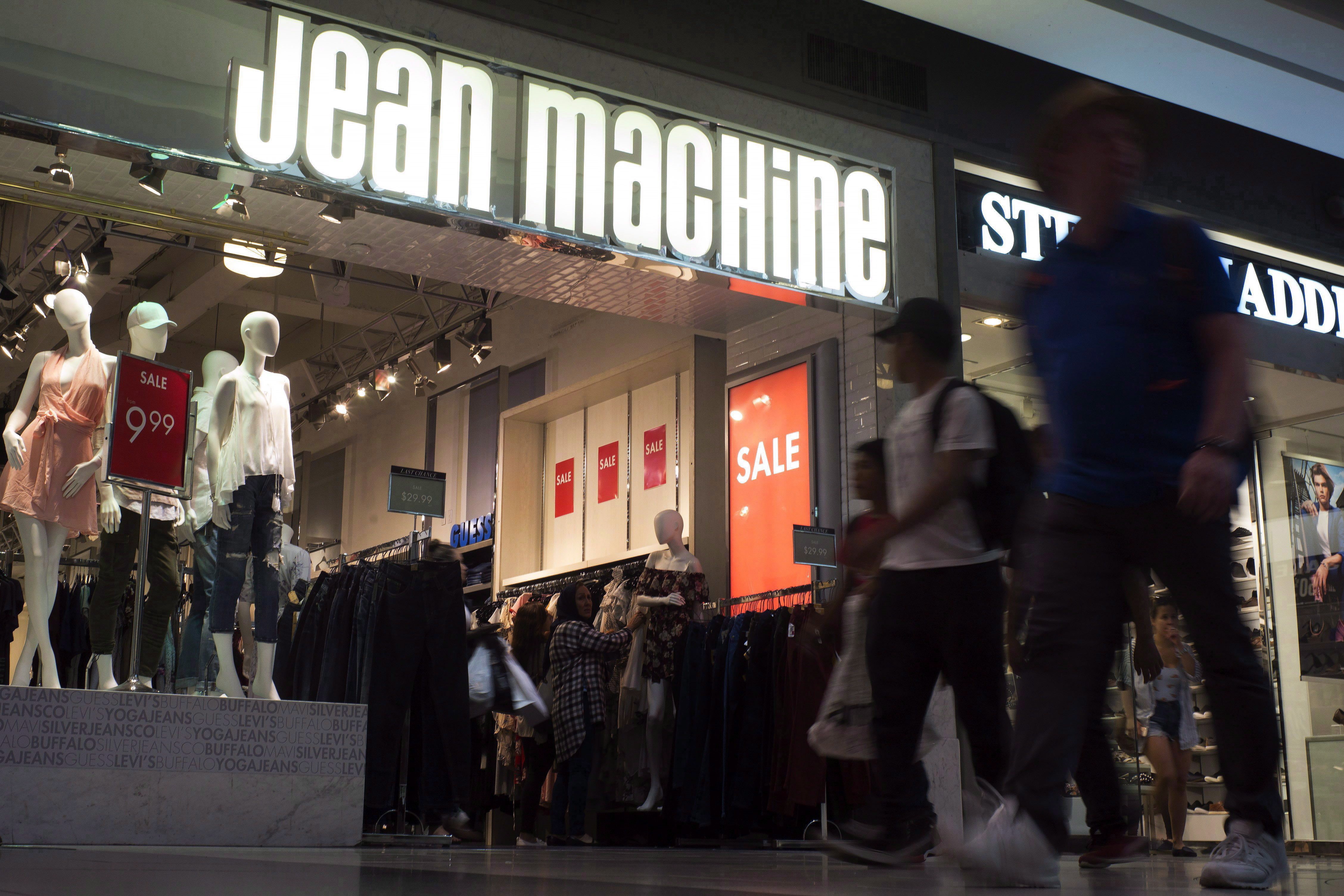 Jean Machine to close all stores by the 