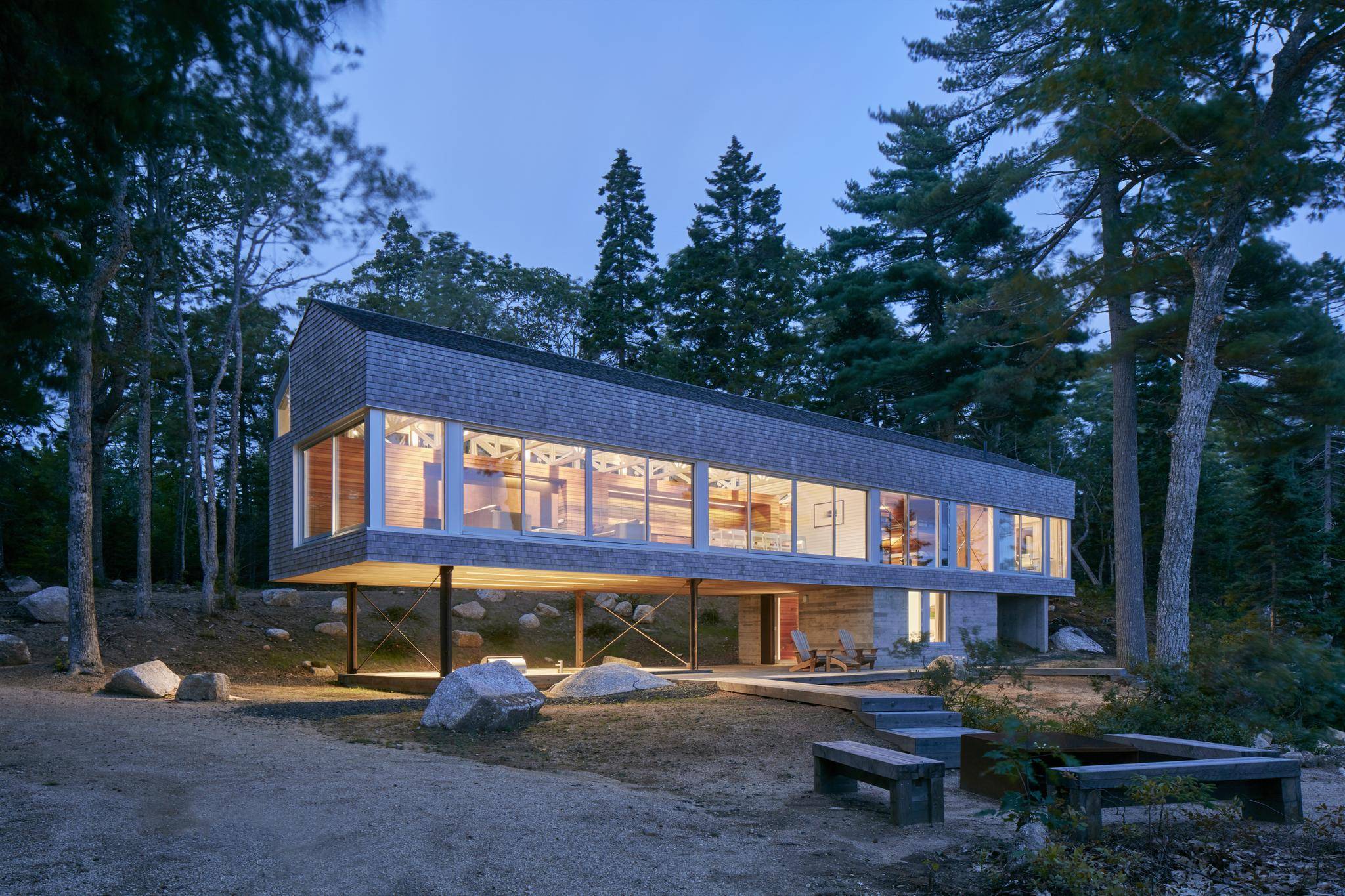 Striking Nova Scotia cottage exemplifies simple style of architect